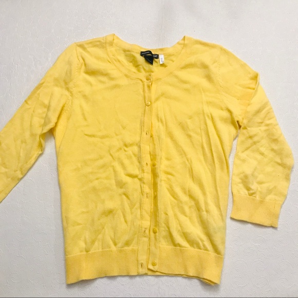 NEW Canari Yellow Cardigan - Picture 4 of 6